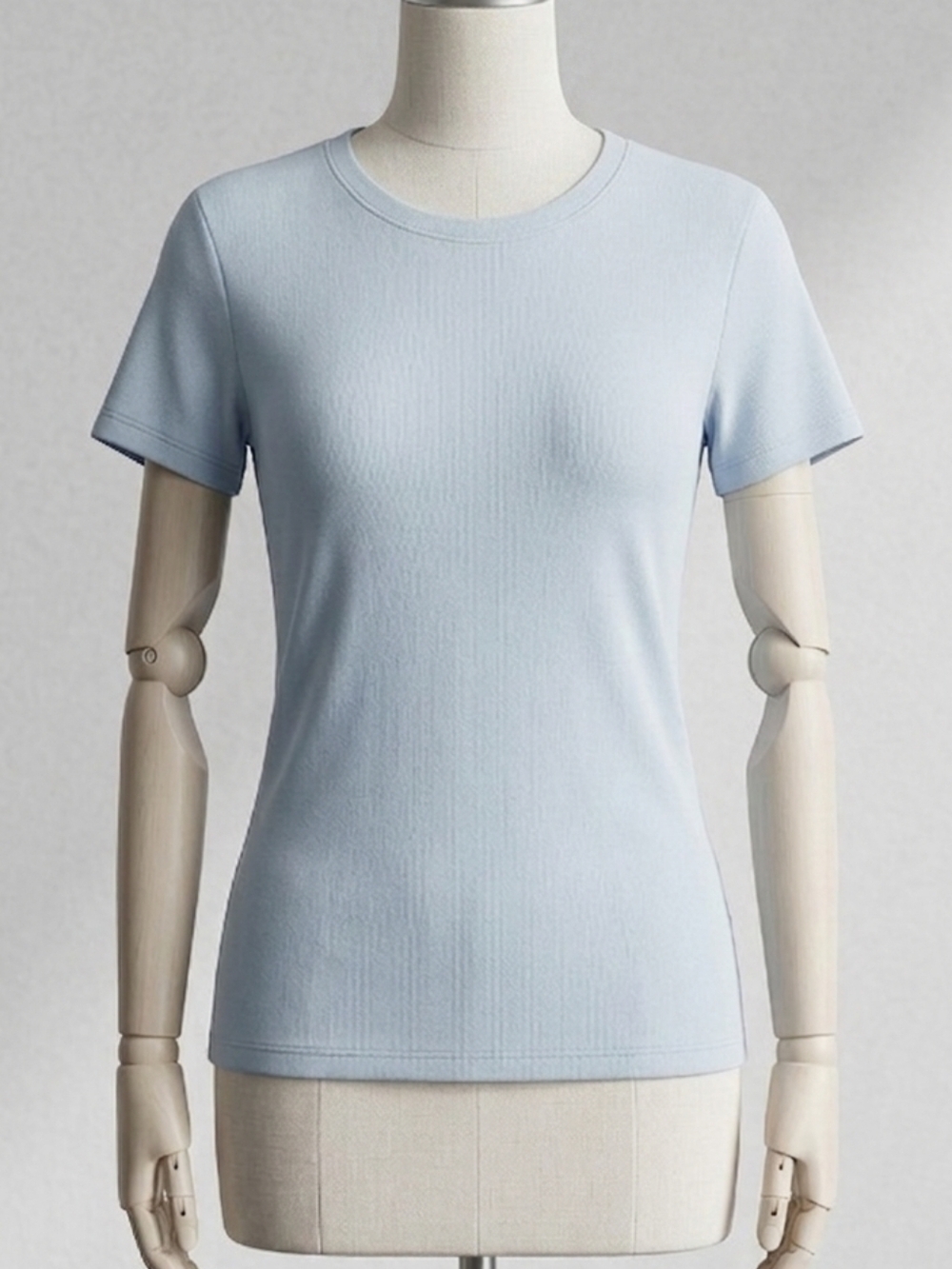 Women's Light Blue Short Sleeve Tee